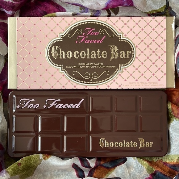 Brand New Too Faced Eye Shadow Set of Three Chocolate Bar Let’s Play Major Love - Picture 8 of 16